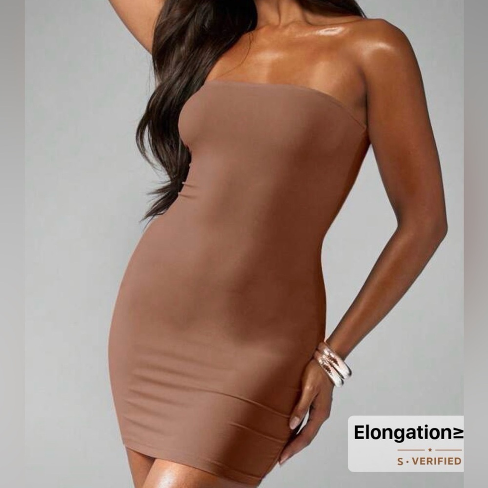 Light Brown Mini Dress